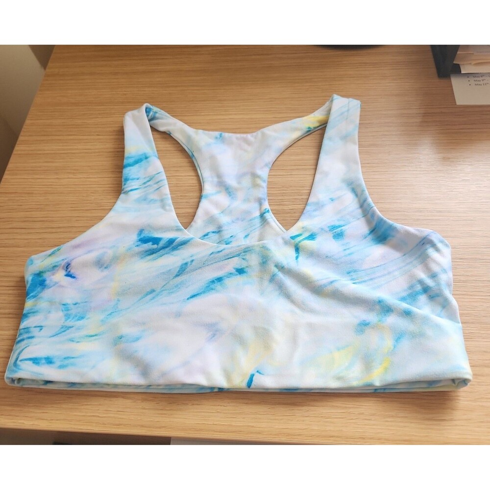 Betsey Johnson Tye Dye Sports Bra Size L